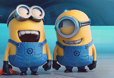 Minion Animated Laughing Emoticon Animated Gif Images GIFs Center